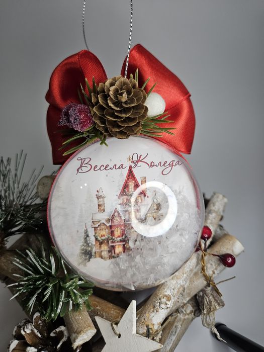 Топка за елха със снимка