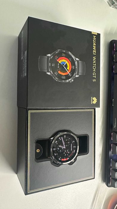 Huawei Watch GT 5 46mm Black - Garantie Emag - Ca Nou