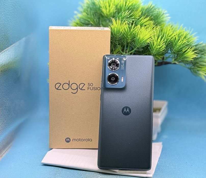 НОВ!!! Motorola Edge 50 Fusion, 8GB RAM, 256GB, 5G, Forest Blue