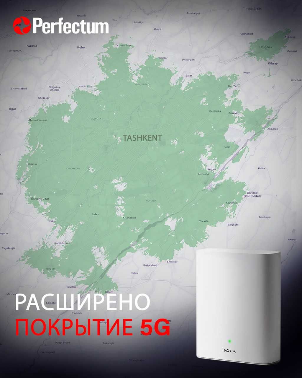 Беспроводной Wi-Fi Роутер Perfectum 5G (с SIM картой)