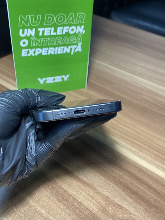 iPhone 15 Pro / 128 GB / Sănătate baterie 91% / Foarte bun