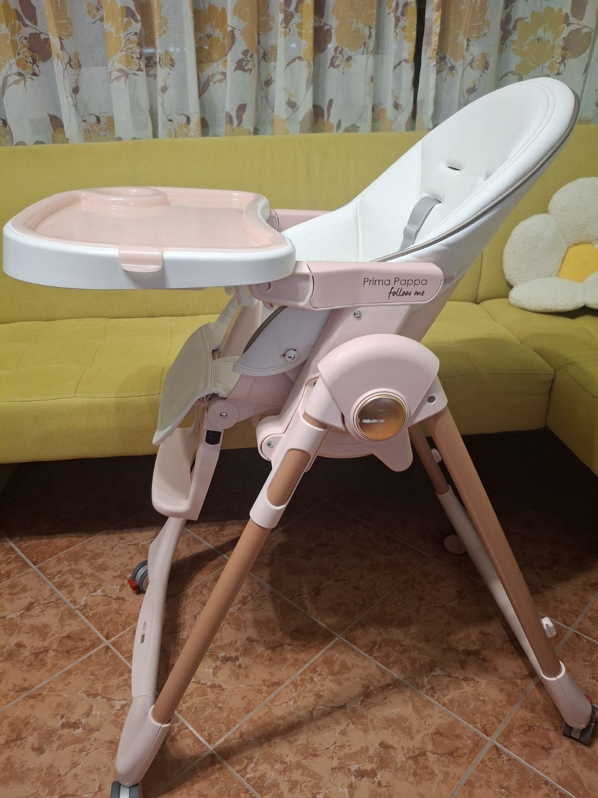 Детско Столче за хранене-шезлонг Peg Perego Prima Pappa Follow Me Mon