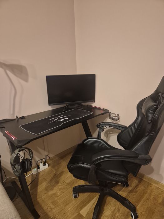 Set gaming Scaun+Monitor+Birou
