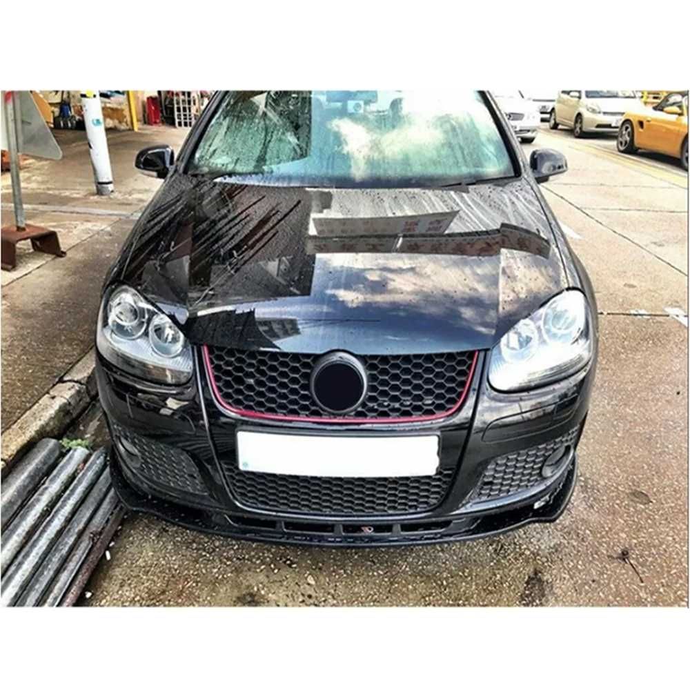Добавка за предна GTI броня VW Golf 5, 2004-2009 г., черен гланц