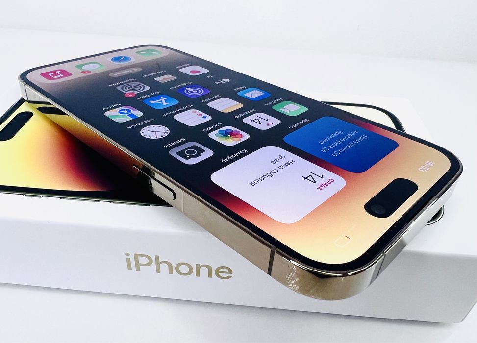 Apple iPhone 14 Pro 128GB Gold Отличен! Гаранция!