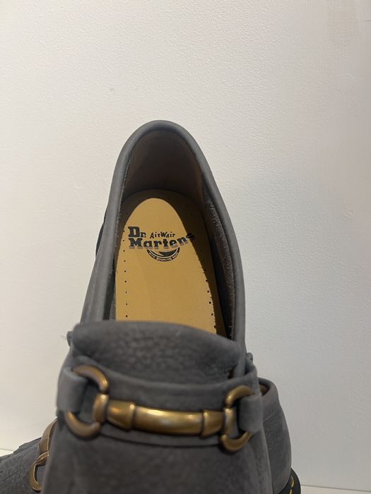 Mocasini Dr Martens 41 Adrian Snaffle blue nubuck originali noi