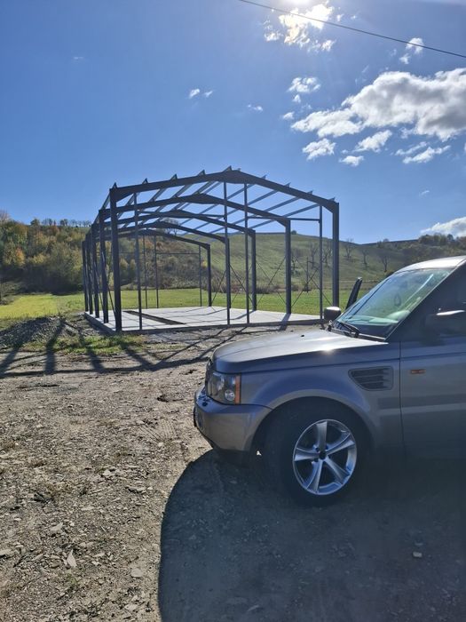 Vand structura metalica din stoc 7x15x4m  12x20x4