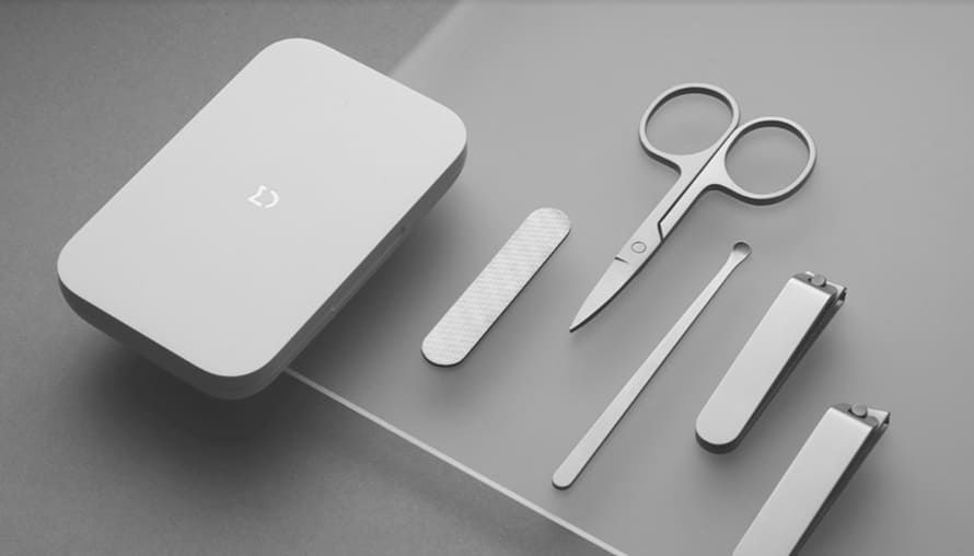 Маникюрный набор Xiaomi Mijia Nail Clipper Five Set, ногти маникюр