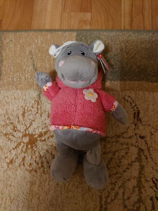 Плюшено хипопотамче - ново с етикет