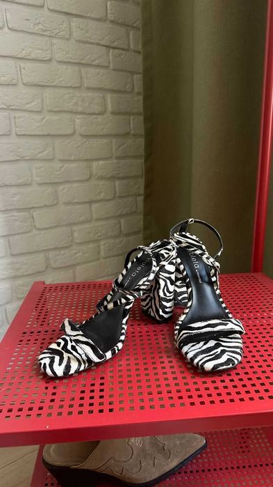 босоножки MANGO натуральная кожа