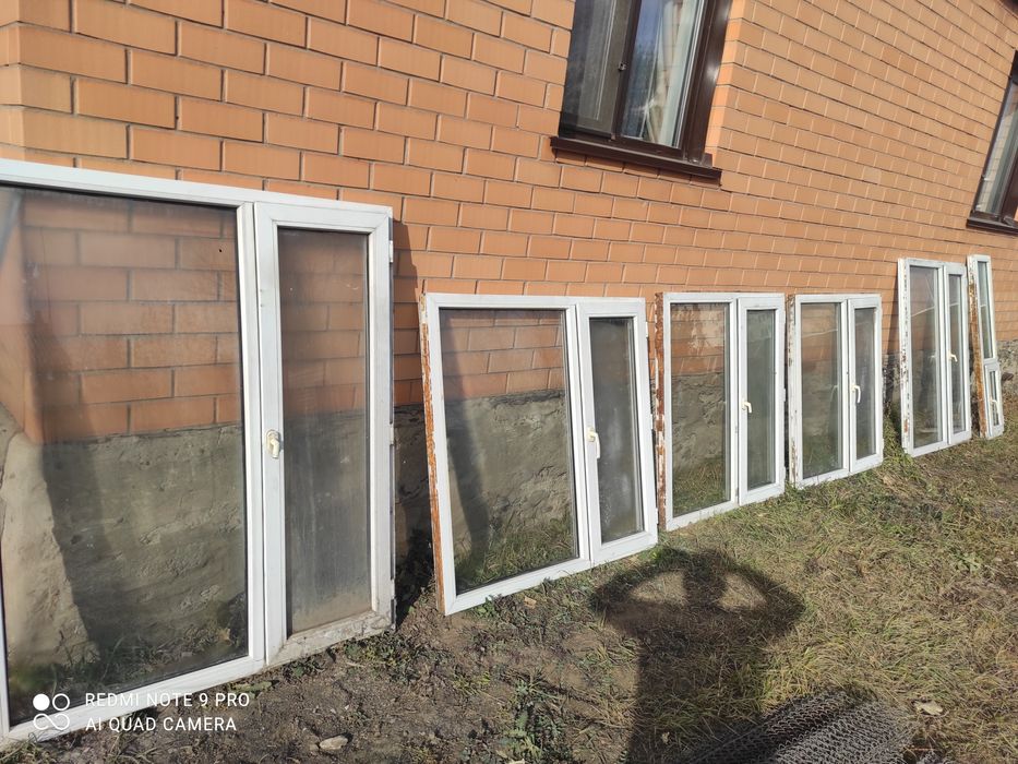 Пластиковые окна б/у