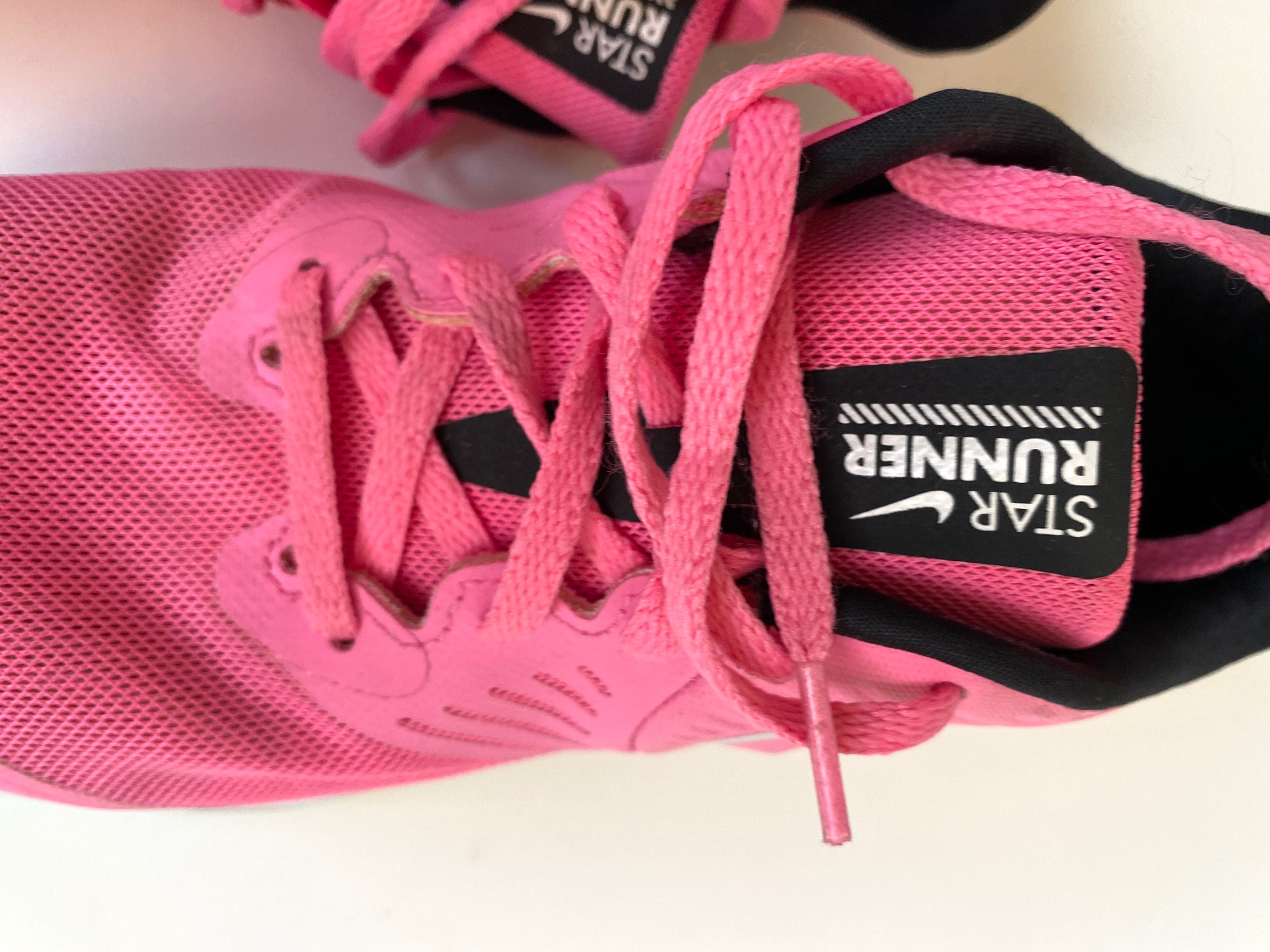 Nike star runner pink маратонки в розово 38-39номер