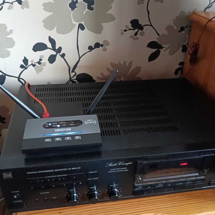 Hi-Fi Bluetooth 5 Receiver&Transmitter B22, Optical, AUX, AptX HD, NFC