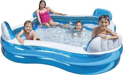 Piscina gonflabila Intex - Swim Cente 229 x 229 x 66 cm,noua