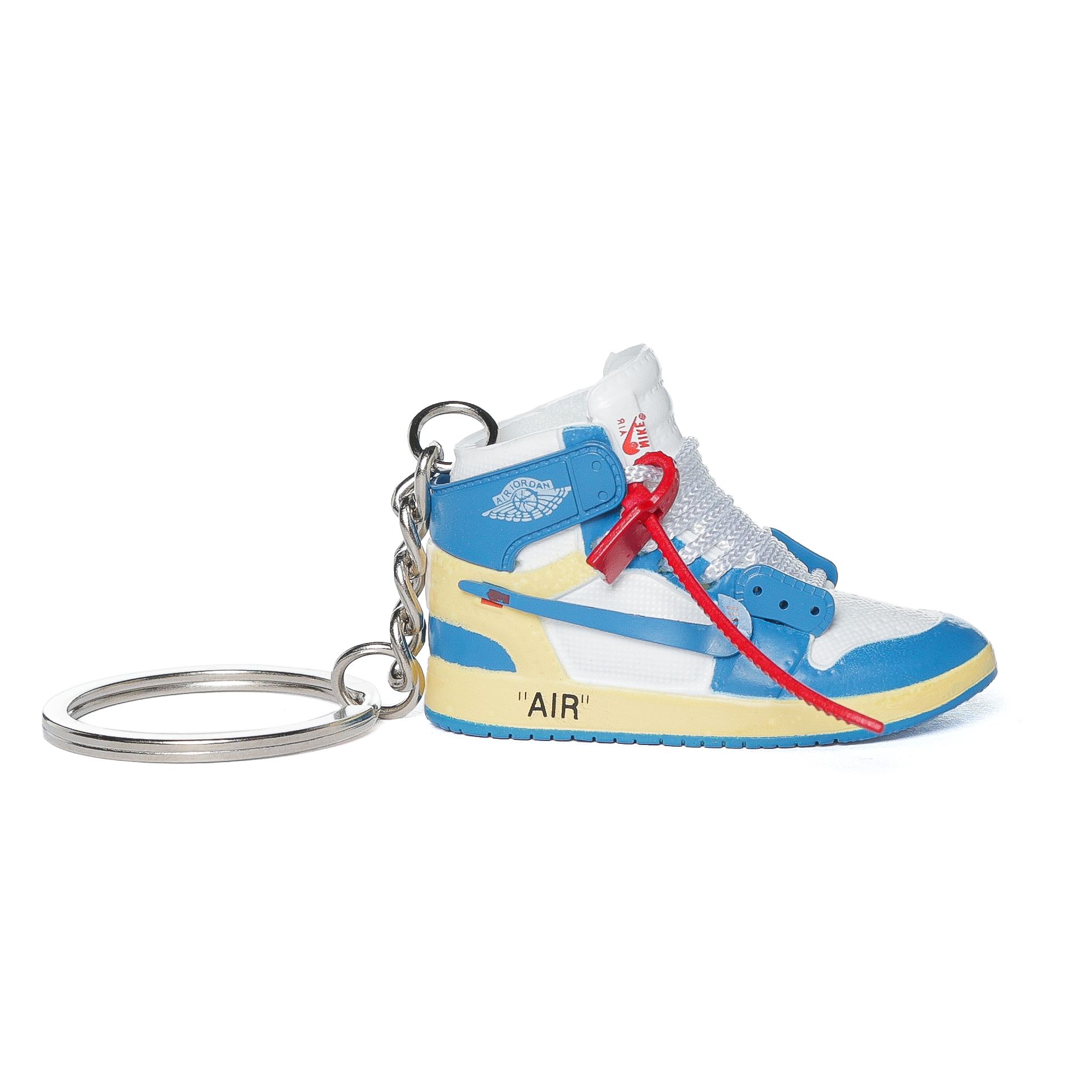 Breloc Off-White x Jordan 1 High University Blue