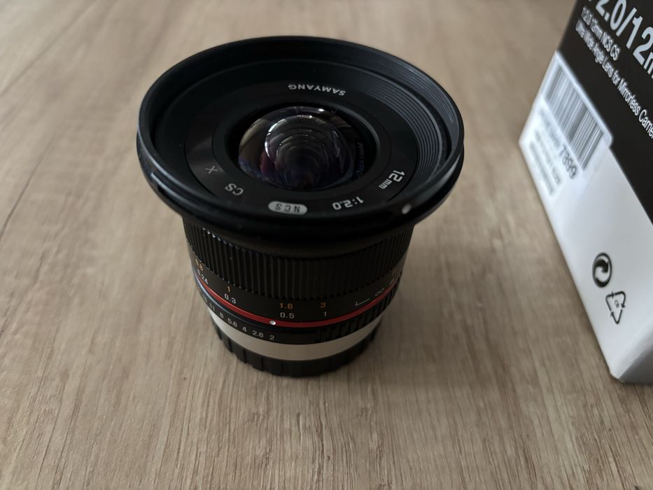 FUJIFILM Obiectiv Samyang 12 mm cu f/ 2.0 NCS CS mount X