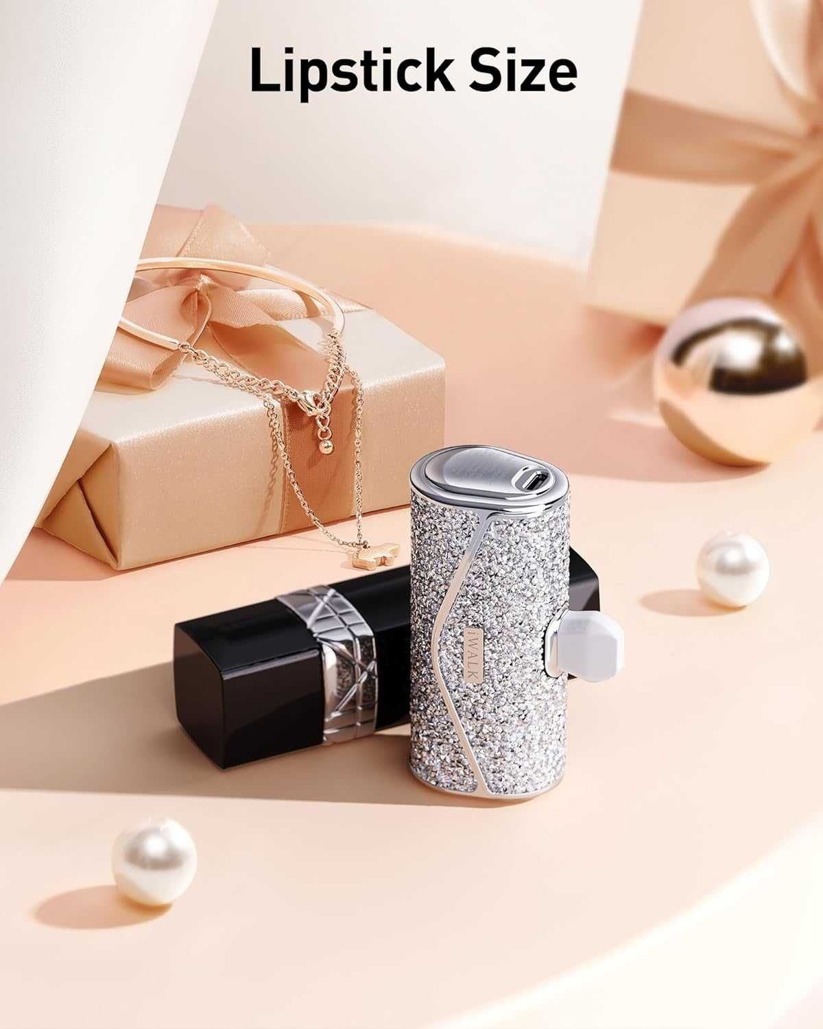 Външна батерия iWALK Sparkly 22.5W, 5000mAh, с вграден USB-C конектор