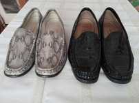 2 perechi pantofi/mocasini ARA piele naturală mărimea 39