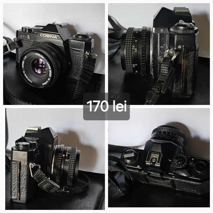 Aparate foto vintage ( Chinon, Pentax,  Minolta, Praktica, Cosina)