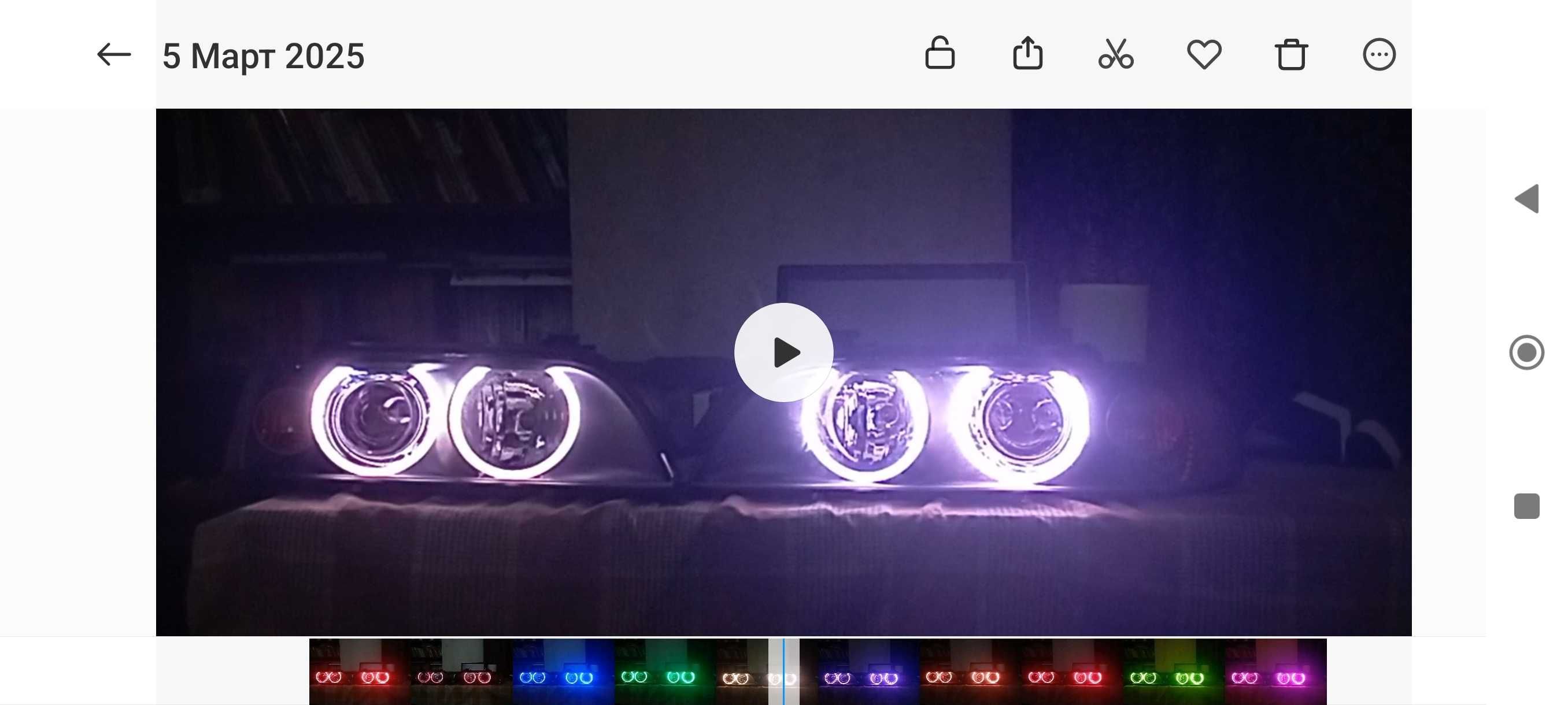 LED лампы для ангельских глазок BMW E39-E60- E53