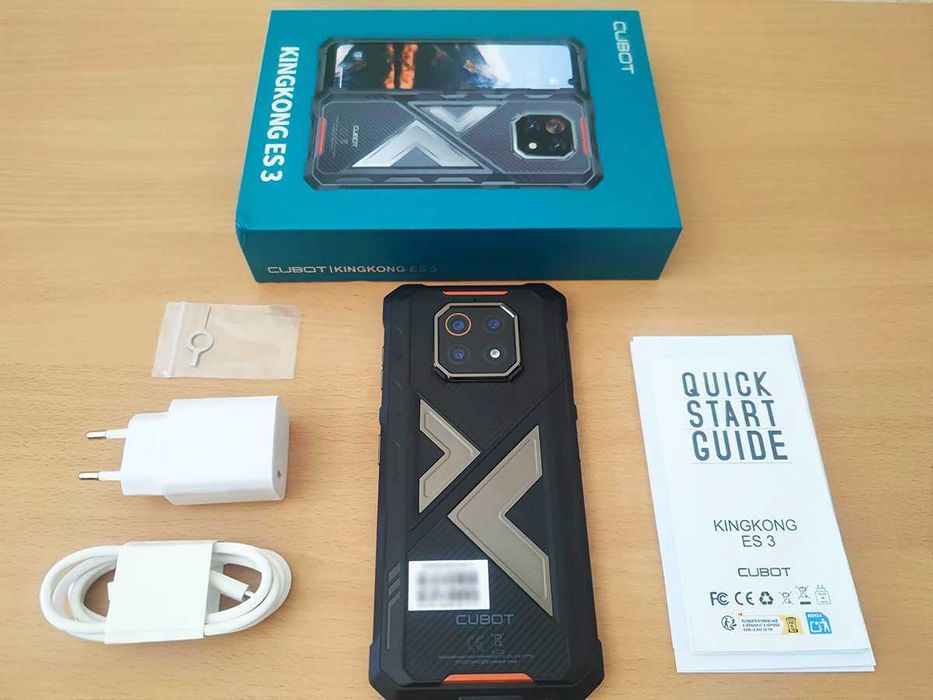 Нов Cubot Kingkong ES 3, 10200mah, 256гб, удароустойчив, водоустойчив
