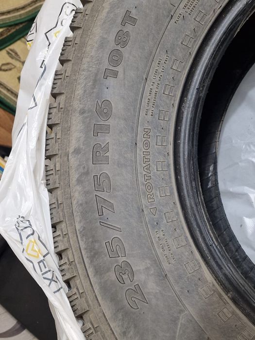 4 шипованные шины nordman 5 suv 235/75 R 16