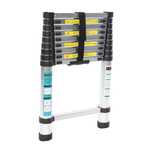 Scara telescopica din aluminiu DETOOLZ, 2.9m - 10 trepte Garantie