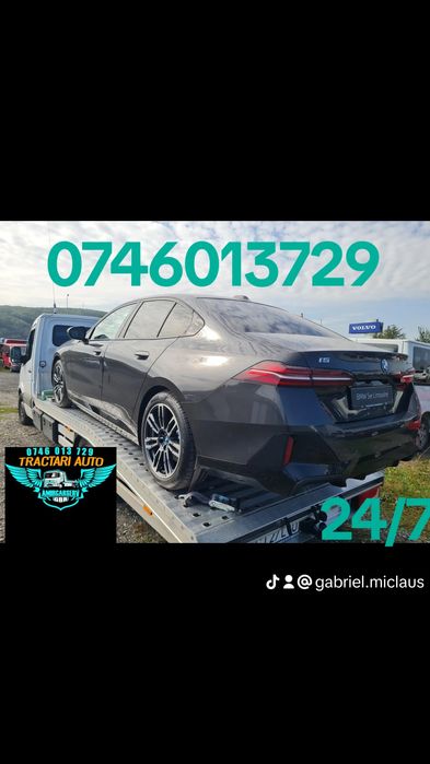 Tractări auto Cluj 24/7