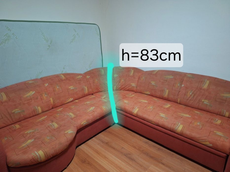 Vând colțar cu canapea