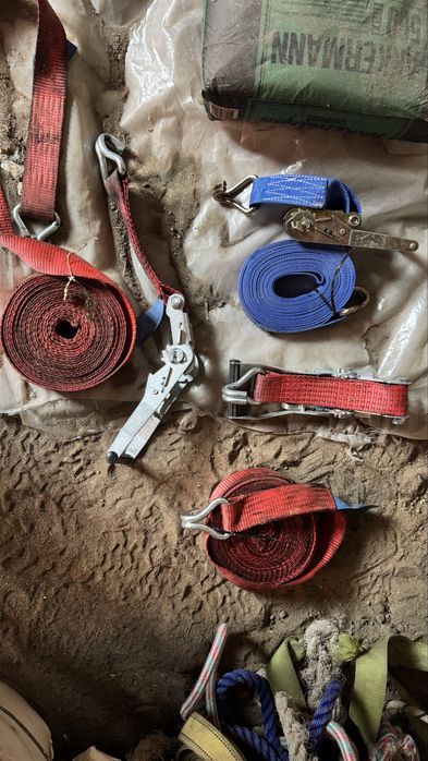 Стяжки груза храповик