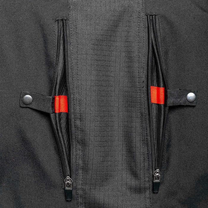 Geaca moto Black Zeal cu 2 mesade detasabile (termica & impermeabila)
