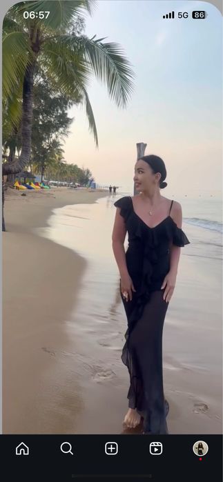 Пляжное платье М