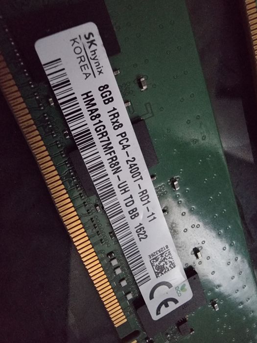 RAM 16GB DDR4 Server - 2x8GB ECC RAM Hynix - REG-Buffered