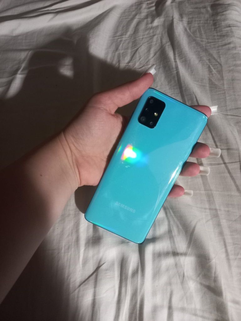 Vând urgent samsung a 51 128gb turcoaz