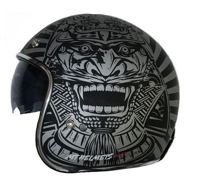 Casca Moto Open Face MT LE MANS SV Bushido Marime M 57-58 cm