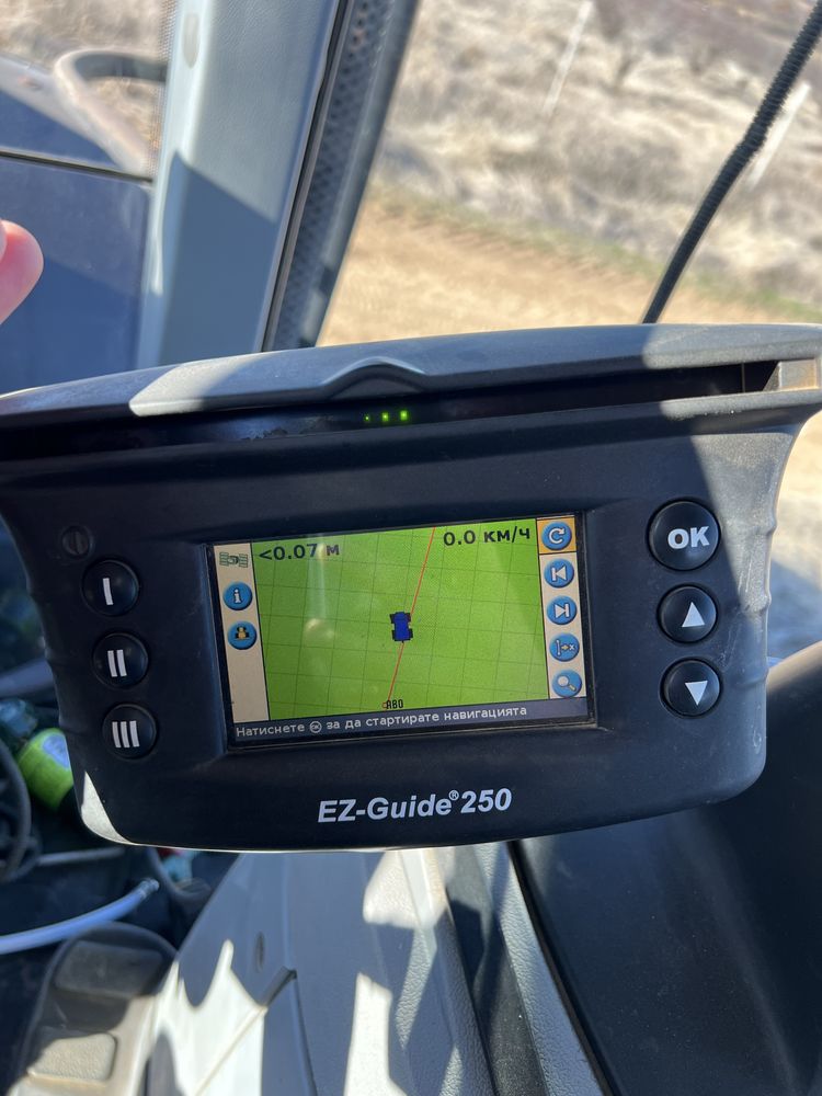 GPS Навигация за пръскане и торене Trimble Ez guide 250