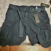 Pantalon scurt bărbat tricou over size și pantaloni scurt blugi