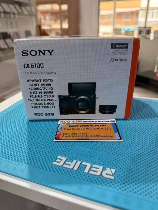 Aparat Foto Sony A6100 Nou/Garantie
