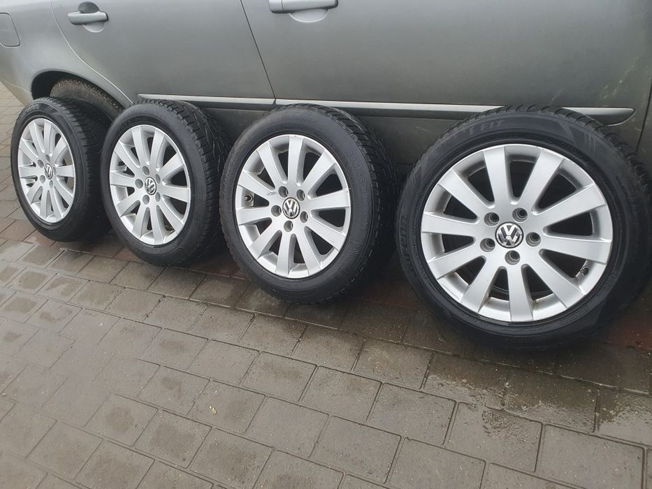 Jante aliaj originale cu anvelope de iarnă vw sau audi