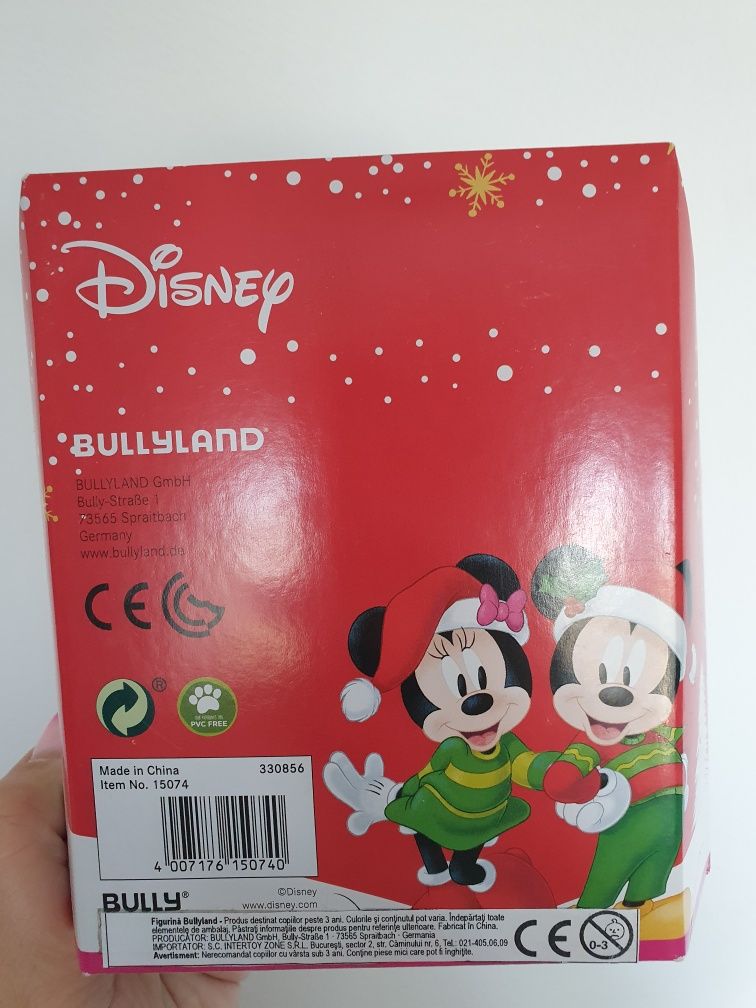 Mickey Minnie editie Craciun Bullyland originale disney jucarii