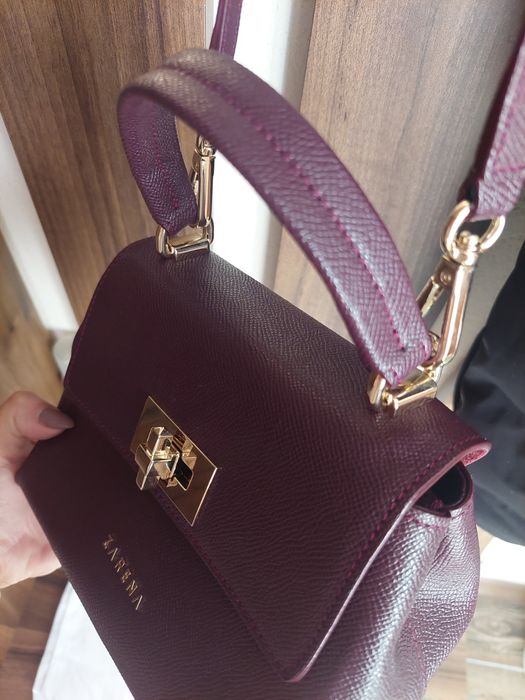 Естествена кожа чанта ZARENA