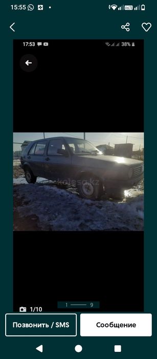 Гольф 2 на полном ходу