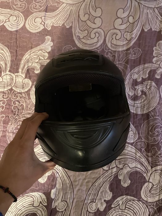 Casca motor negru