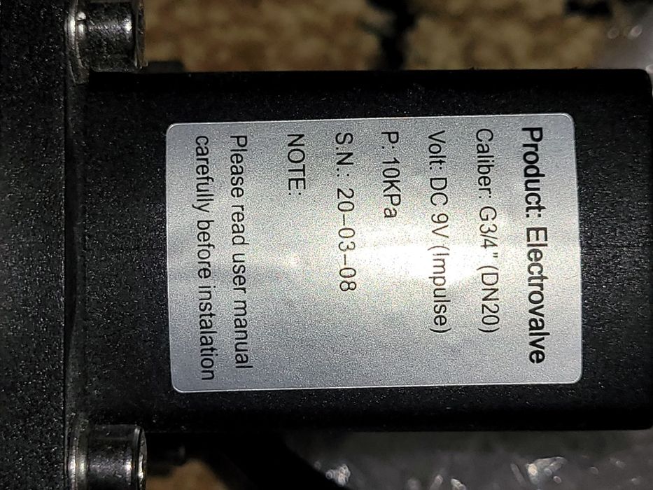 Senzor și electrovalva  pentru gaz,