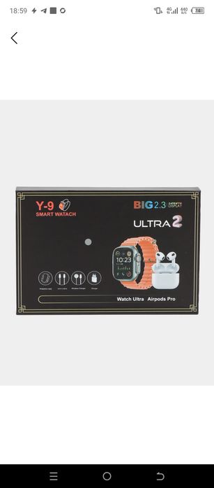 Y-9 Smart Watch + AirPods Pro