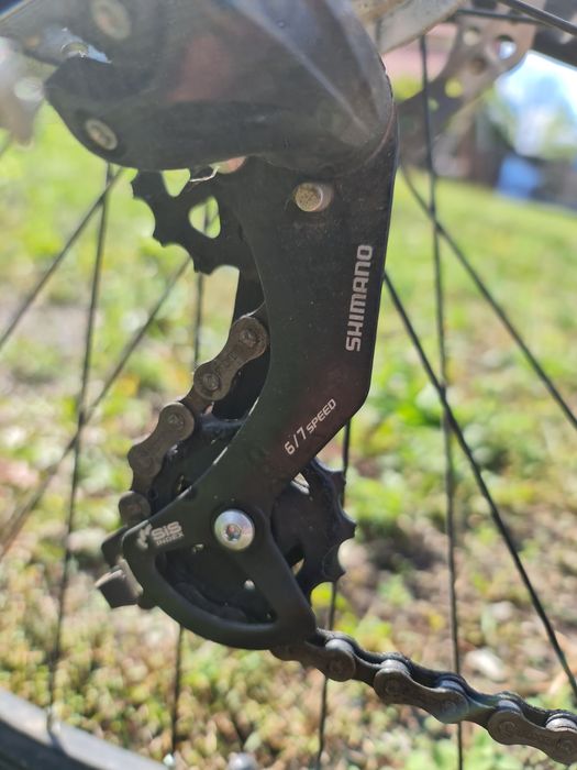 Bicicletă full shimano/frâne pe disc