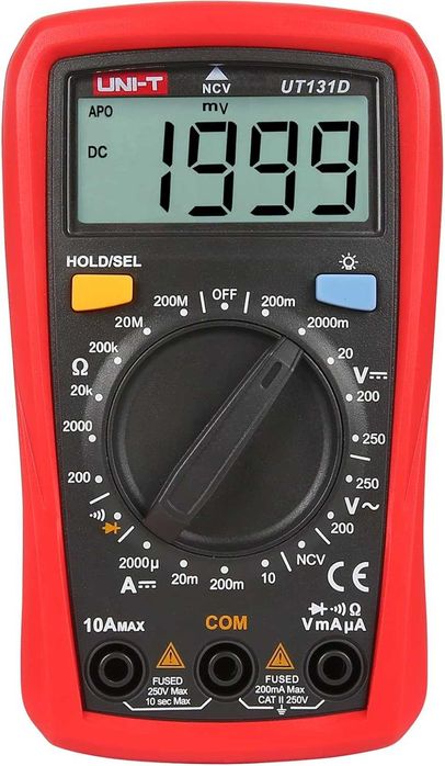 удароустойчив мултицет UNI-T, UT131D, Германия