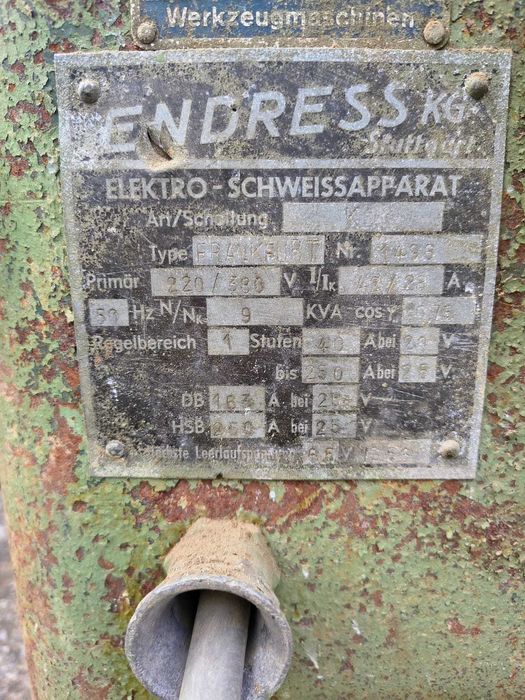 Vand aparat de sudura Endress Germania 380 v