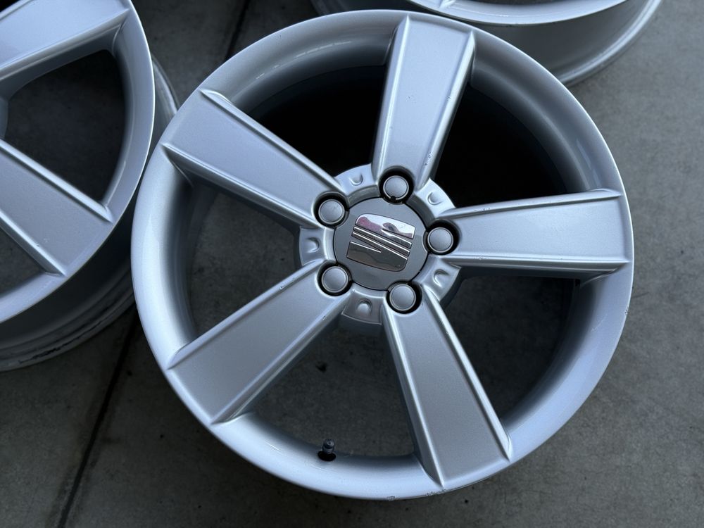 4бр. ОТЛИЧНИ Ориг. Джанти 5х112 за -SEAT/SKODA/VW/VAG- 7Jx17H2, ET54