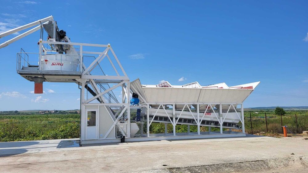 Statie de betoane mobila de 60mc/h, Simi mobil BSA 60GLS